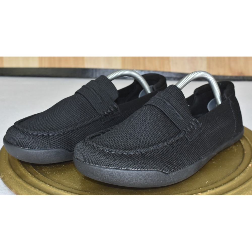 Women's Whitin Barefoot Shoes Size 39 EU 8 US knit Black Slip On Loafer Sneakers